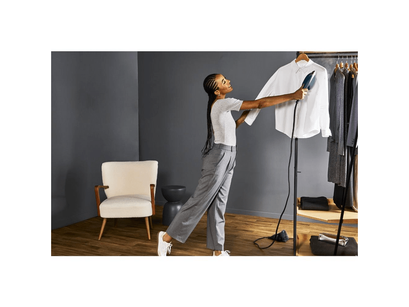 Tefal Duo Power 2-az-1-ben gőzölős vasaló és ruhagőzölő, sötétkék (JF4032E0)