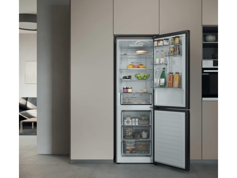 Haier HDPR3618DNPK Alulfagyasztós kombinált hűtőszekrény
