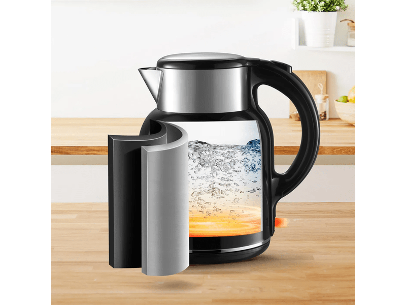 Thermo Protect vízforraló, fekete, 1.9L