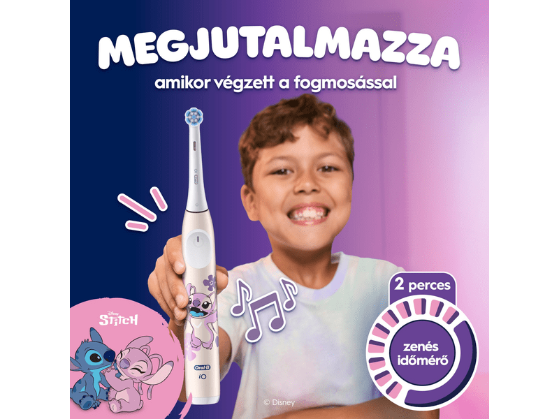 Oral-B iO Kids elektromos gyerek fogkefe + tok