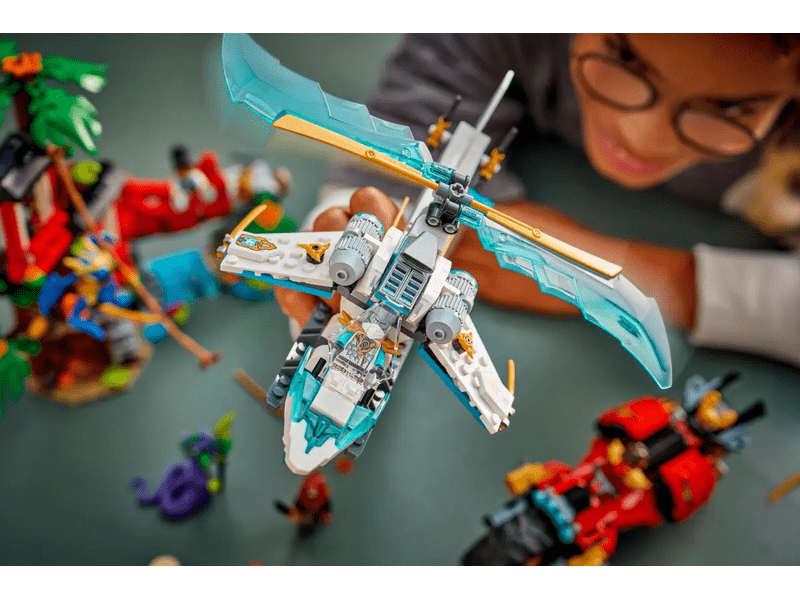 LEGO® Ninjago® Nindzsajárművek csatája a lombháznál (71857)