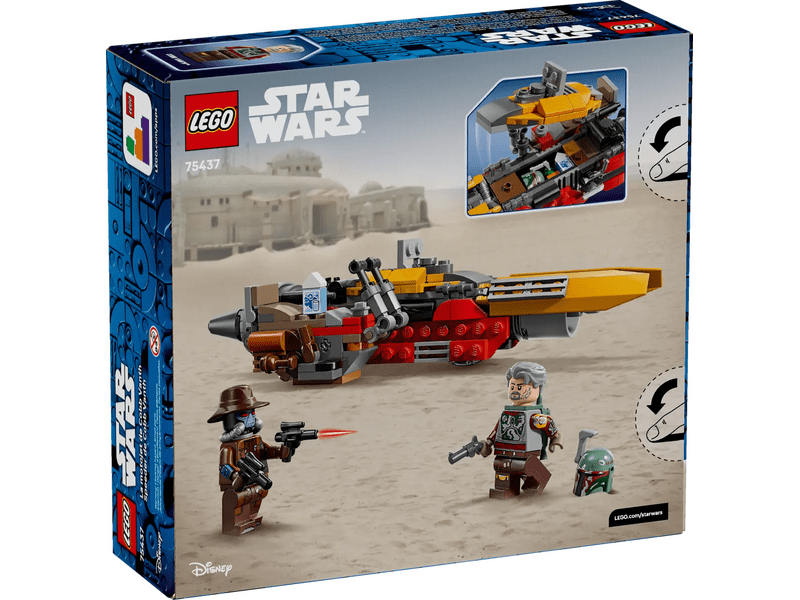 LEGO® Star Wars™ Cobb Vanth siklója húsvéti játék építőkészlet (75437)