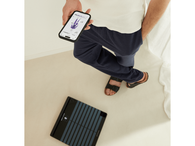 Withings BodyScan Okos egészségügyi állomás és mérleg, fekete