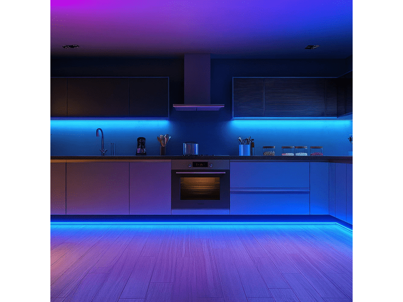 Avide LED Szalag Bliszter, 12V, 22W, RGB, 2x5m (ALSB5050RGBTUYA44-10M)