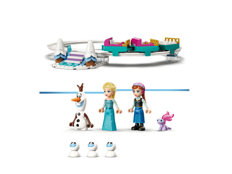 LEGO® Disney Jégvarázs Elsa jégkastélya és szánkós kalandjai (43281)