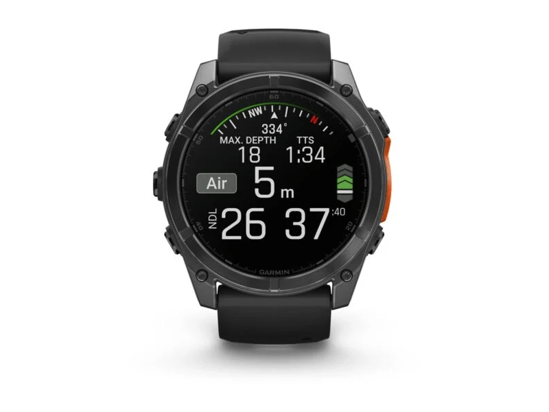 Garmin Fenix 8 Okosóra, 51mm, sötétszürke (010-02905-00)