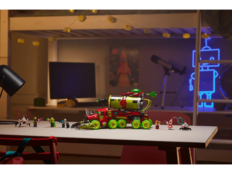 LEGO® DreamZzz™ Mateo festékszóró kocsija (71499)