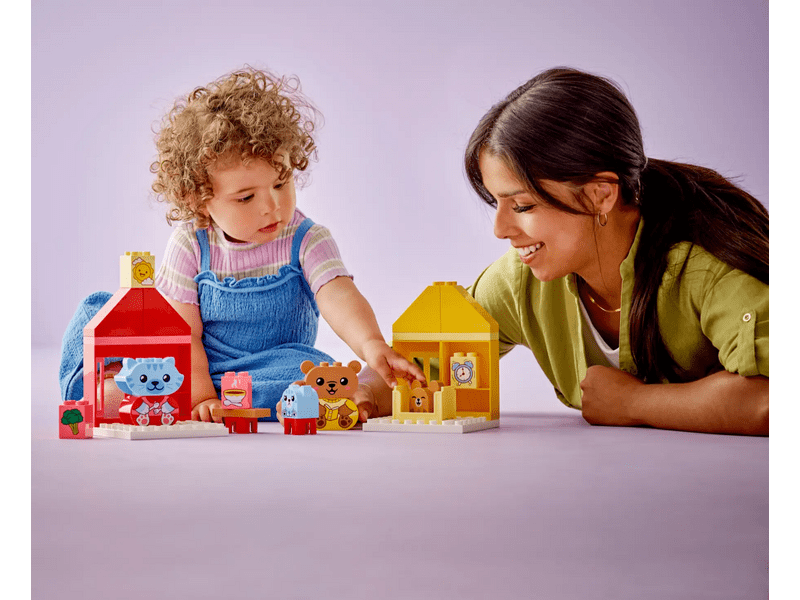 LEGO® DUPLO® Napi rutin: vacsora és alvás (10414)