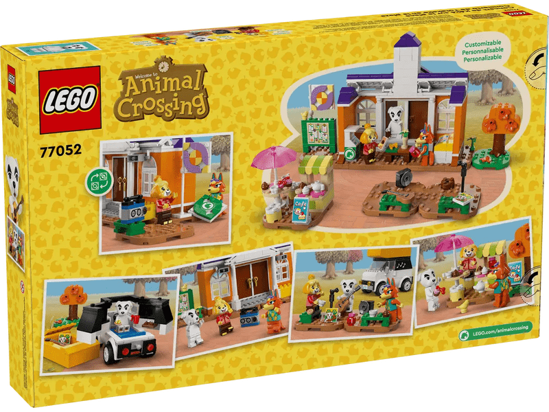 LEGO® Animal Crossing™ KK-ov koncert na trgu (77052)