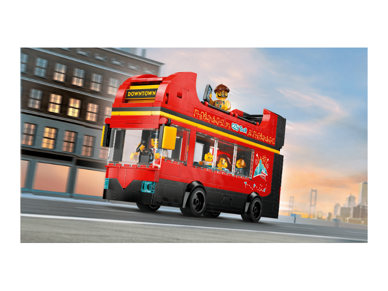LEGO® City Crveni dvokatni autobus (60407)