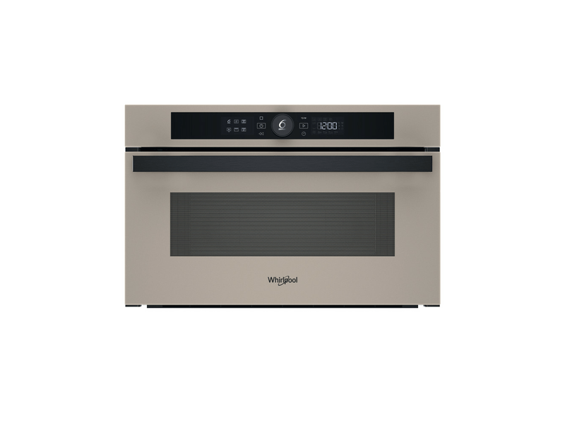 Whirlpool WOI4S8CM1SEA Beépíthető sütő, szatén + Whirlpool WMD44ME Beépíthető mikrohullámú sütő