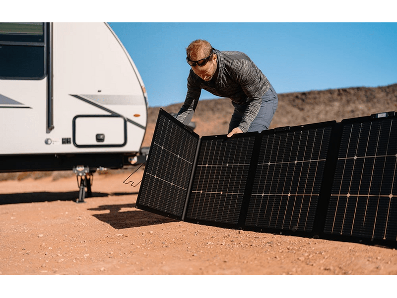 EcoFlow 220W NextGen bifaciális fotovoltaikus panel