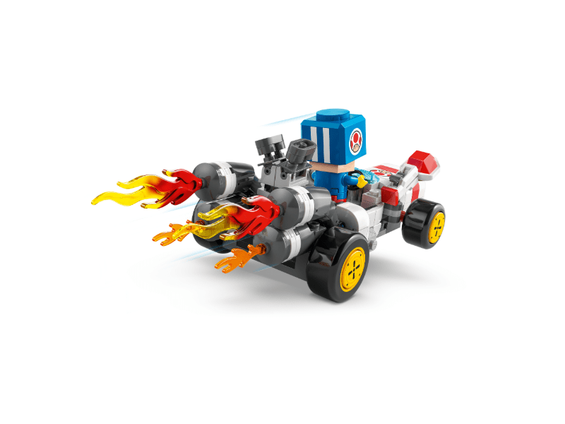 LEGO SUPER M. MARIO KART TOAD GARÁZSA