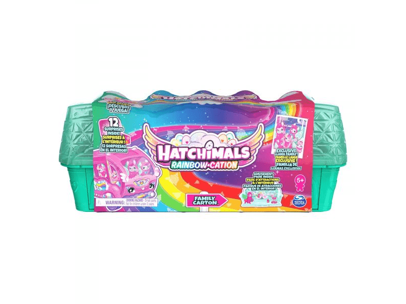 Hatchimals CollEGGtibles: Tojástartó - Láma család (6064445)