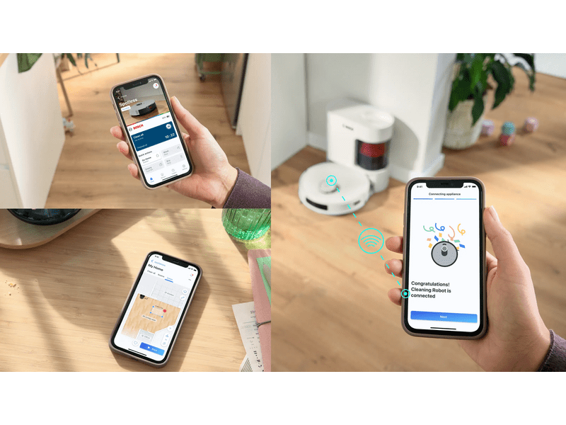 Bosch BCRD2W Robotporszívó, fehér