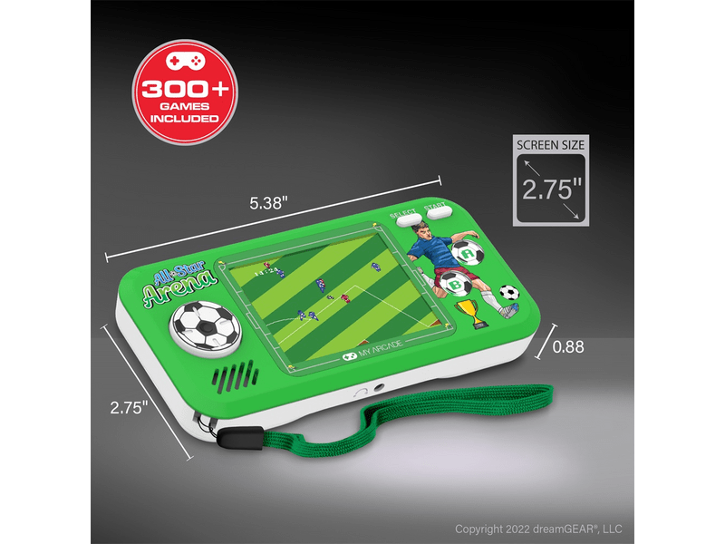 My Arcade All-Star Arena 300+ Pocket Player Hordozható konzol (DGUNL-4128)