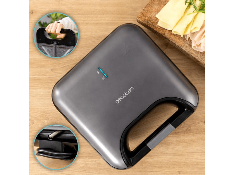 Cecotec 2932 Rock'nToast Combo Szendvicssütő