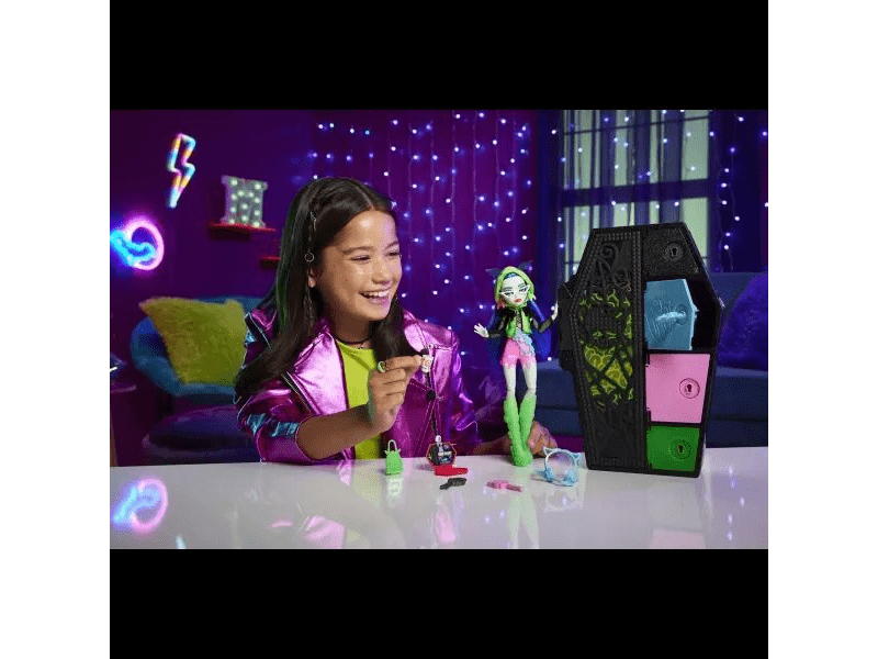 Monster High: Rémes fények baba - Ghoulia Yelps (HNF81)