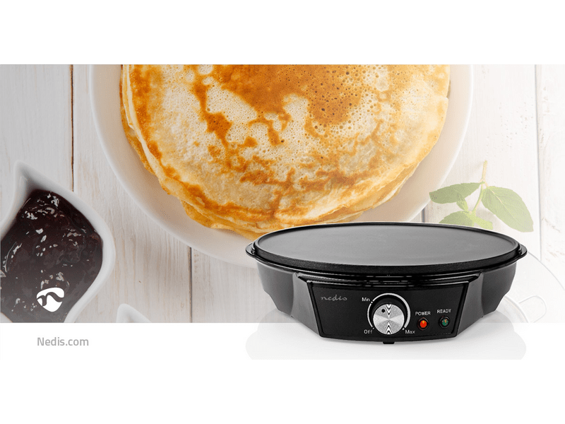 Nedis FCCM120FBK30 Óriáspalacsinta sütő, 30 cm