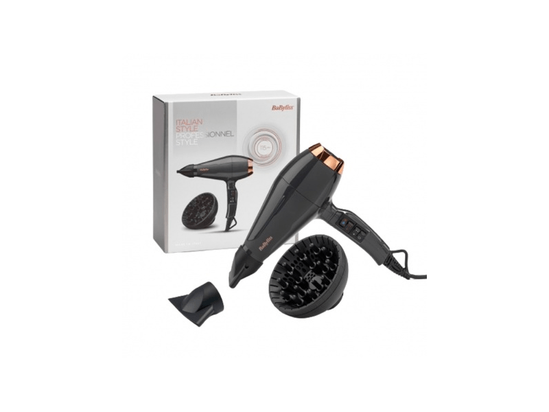 BaByliss 6719DE Air Pro Ionos Hajszárító, fekete