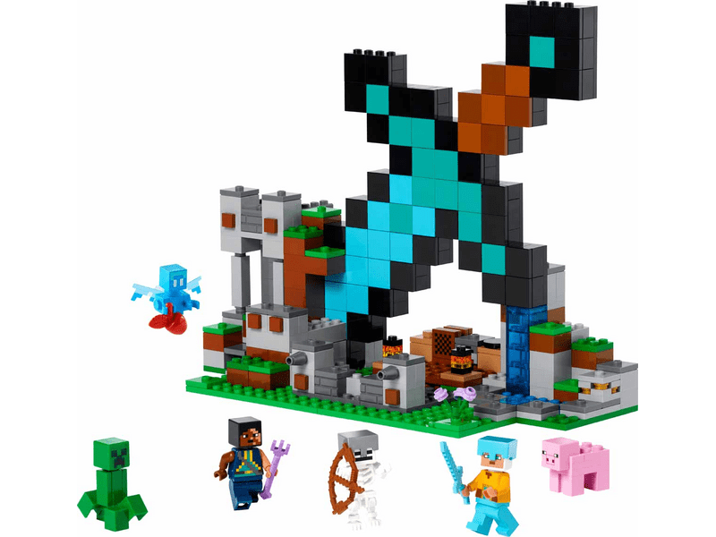 LEGO® Minecraft A kardos erődítmény (21244)