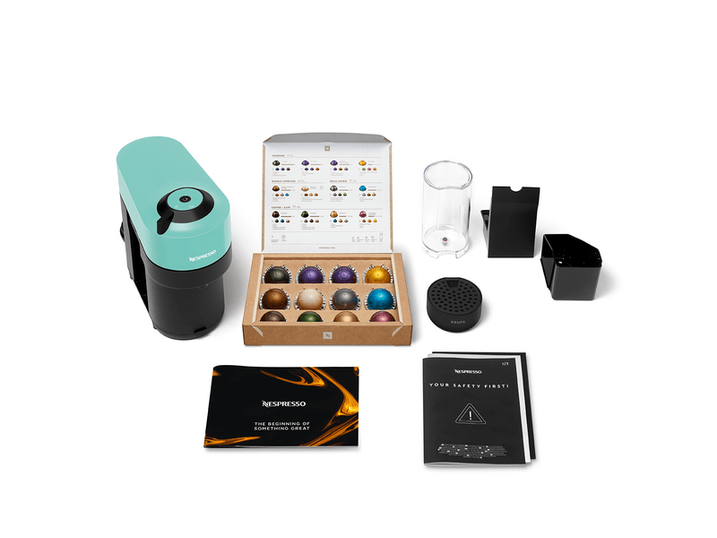 Krups XN920410 Vertuo Pop Kapszulás kávéfőző, mentazöld