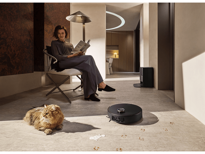 Mova V50 Ultra Robotporszívó, fekete (RLV72LE-BL)