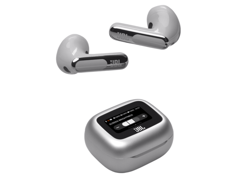 JBL Live Flex 3 TWS slušalice, srebrne