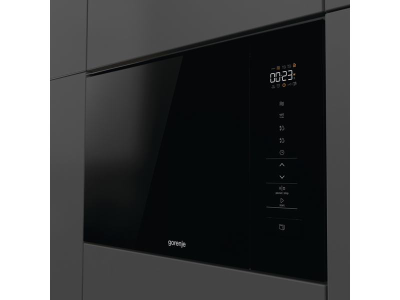 Gorenje BPS6737E04DBG Beépíthető sütő + Gorenje GI6442BSCE Indukciós főzőlap + Gorenje BM201SG3DBG Beépíthető mikrohullámú sütő