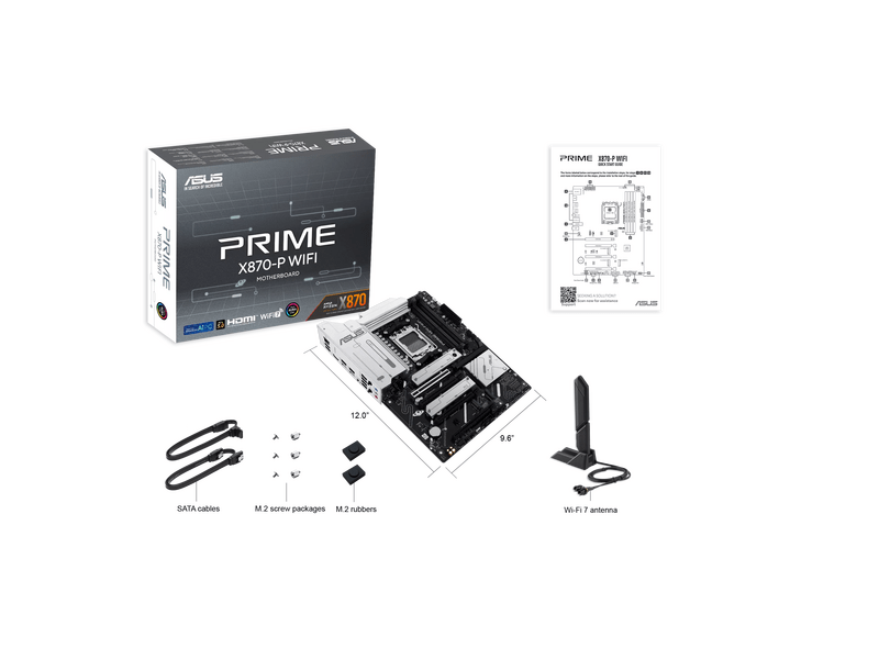 Asus Prime X870-P WIFI AM5 Alaplap