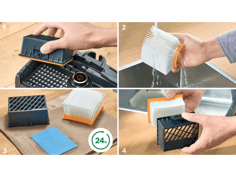 Bosch BGL41HYG2H ProHygienic Porzsákos porszívó, fehér