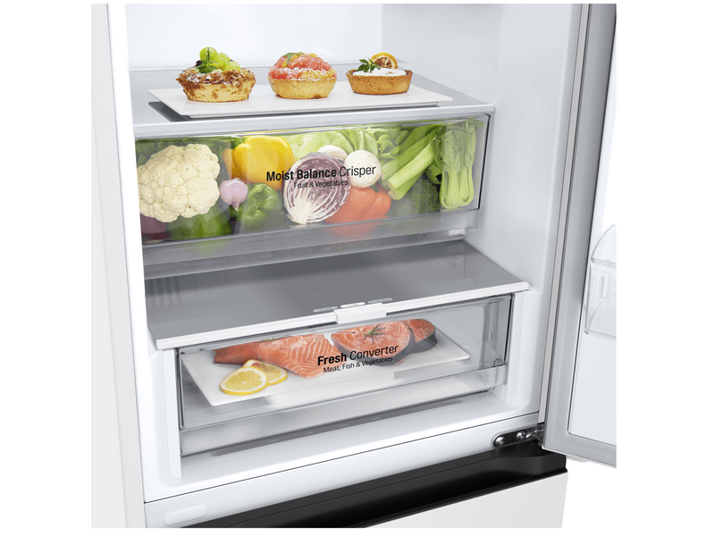 LG GBV3100CSW Alulfagyasztós kombinált hűtőszekrény