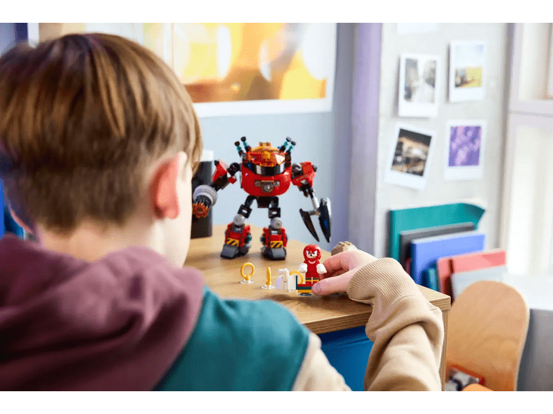 LEGO® Sonic the Hedgehog™ Knuckles protiv Dr. Eggmanovog robota za drobljenje jaja (77005)