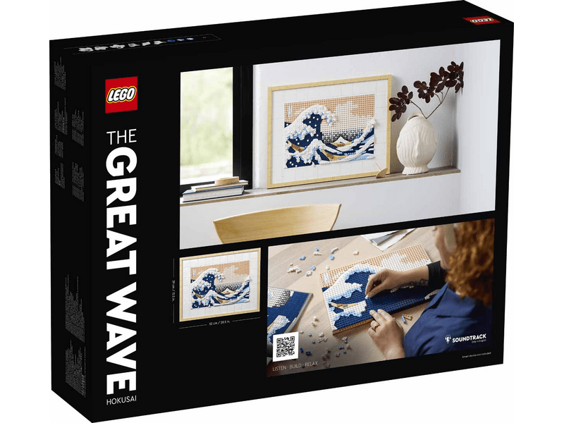 LEGO® ART Hokuszai – A nagy hullám (31208)