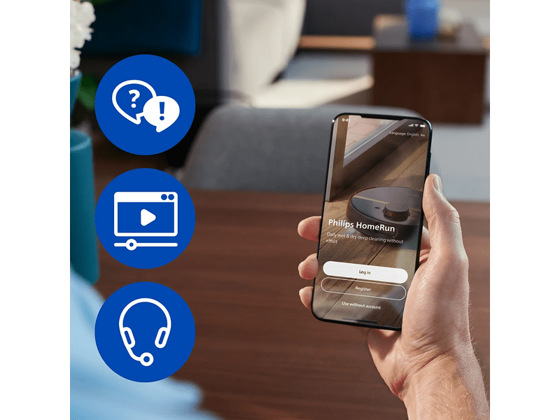 Philips XU5000/10 HomeRun 5000 Series robotporszívó