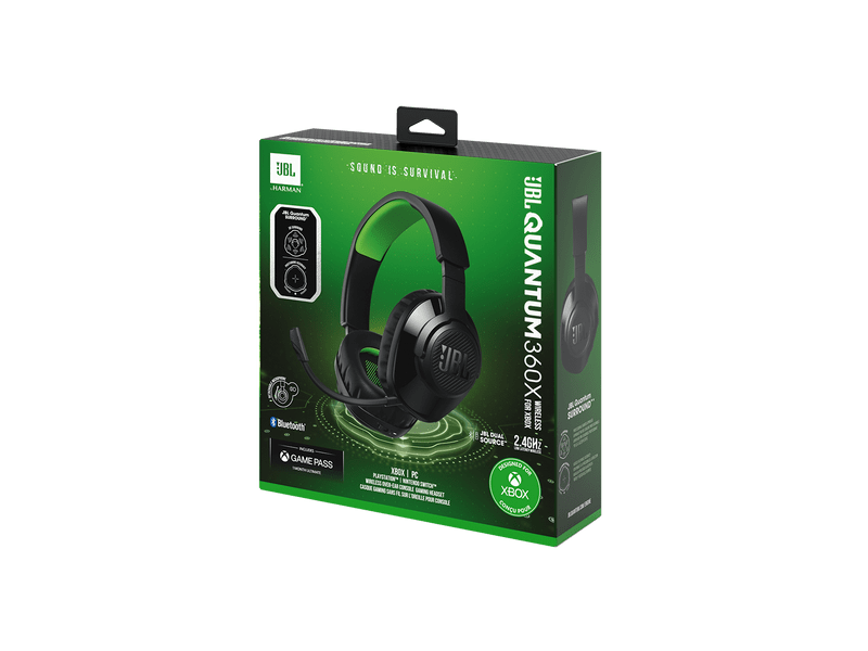 JBL Quantum 360X Vezeték nélküli gamer fejhallgató