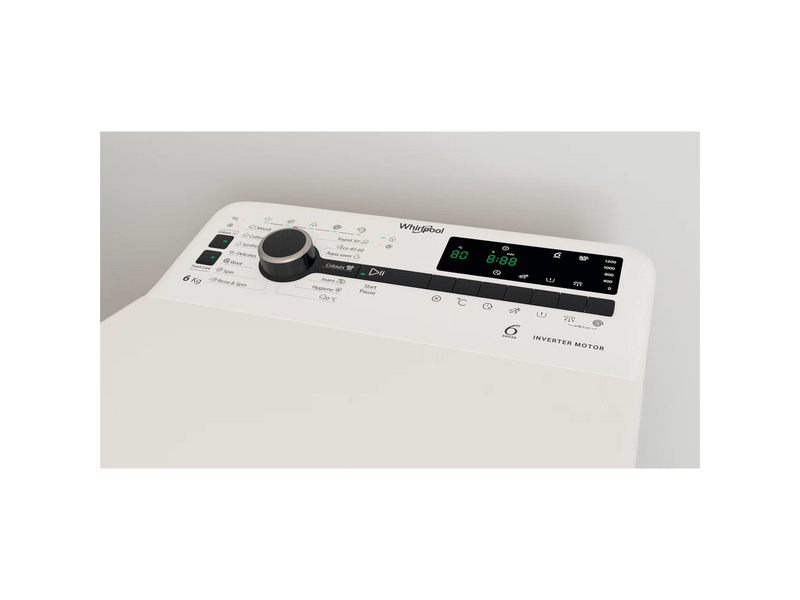 Whirlpool TDLRB6251BSEU Felültöltős mosógép
