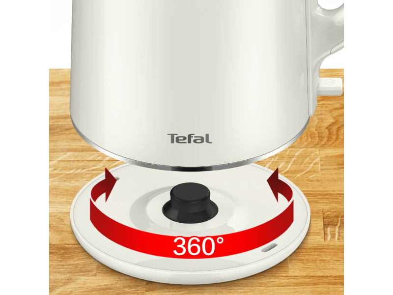 Tefal Thermo Protect vízforraló, fehér, 1.9l (KO190AE0)