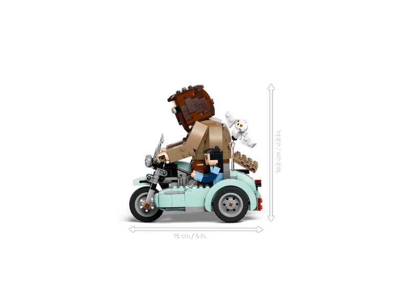 LEGO® Harry Potter™ Hagrid™ i Harryjeve avanture na motoru (76443)