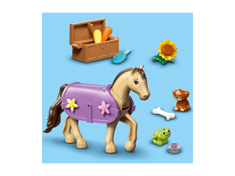 LEGO® Friends Ló és csikószállító utánfutó (42695)