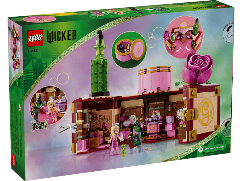 LEGO® Wicked Glinda i Elphabina spavaonica (75683)