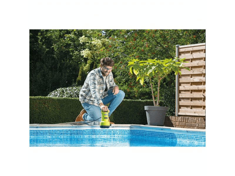 Ryobi RY18SPA-0 18V One Plus™ Búvárszivattyú, Akkumulátor és töltő nélkül