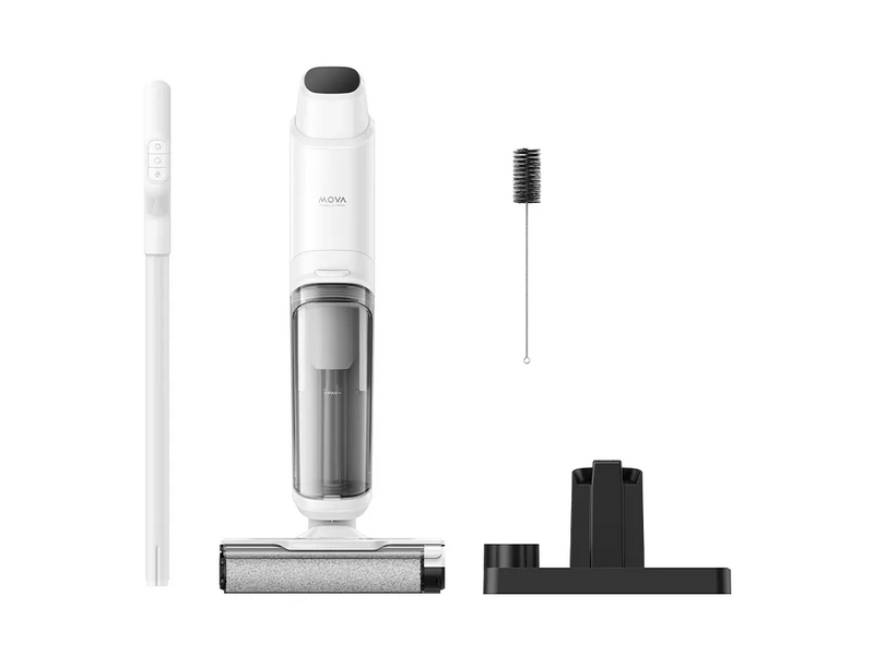 Mova K10 Vezeték nélküli álló porszívó, fehér (BVC-T8A-WH)