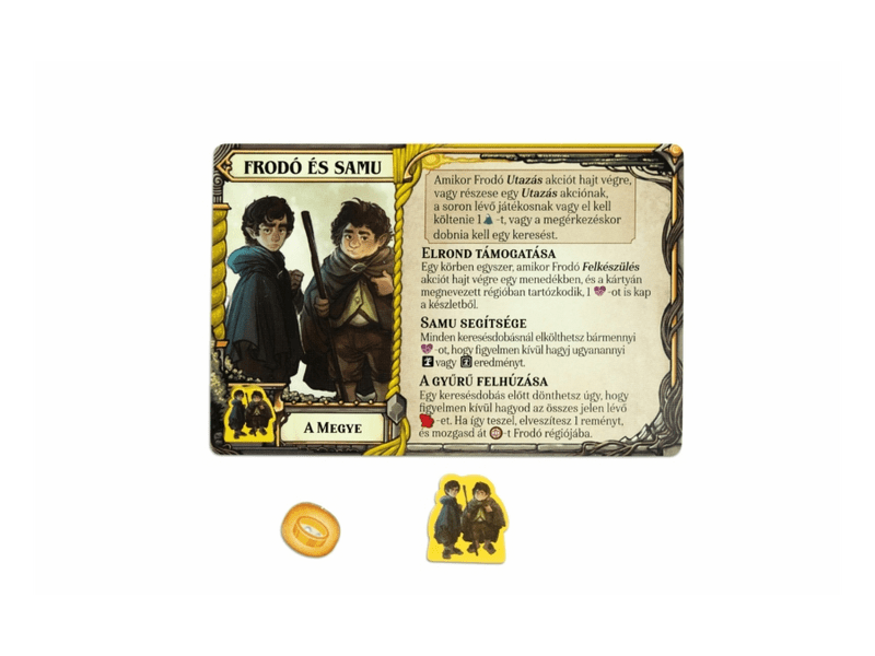 A Gyűrűk Ura - A Szövetség útja társasjáték (ASM34731)