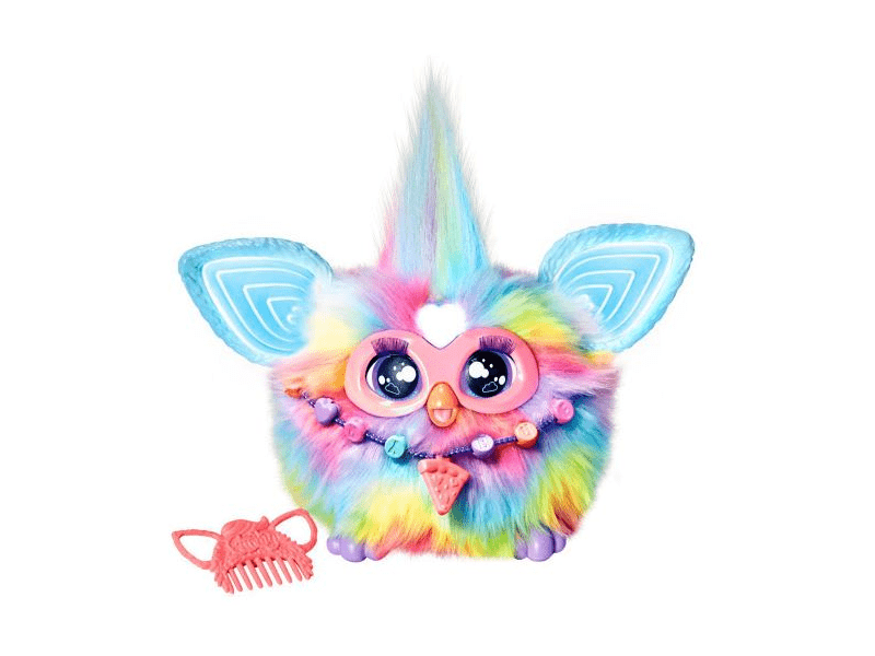 Hasbro Furby tie dye angol nyelvű interaktív figura (F8900)