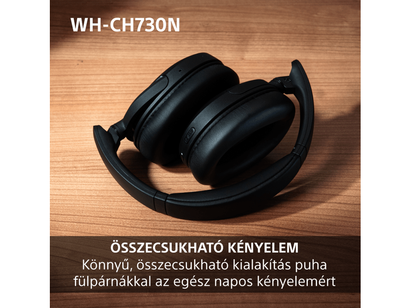Sony WH-CH730N vezeték nélküli zajszűrős fejhallgató, kék (WHCH730NL.CE7)
