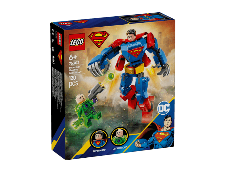 LEGO® DC Superman™ robot protiv Lexa Luthora™ (76302)