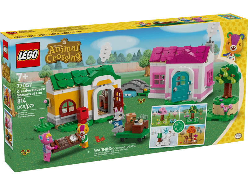 LEGO® Animal Crossing™ Kreativne kuće: Sretna godišnja doba (77057)