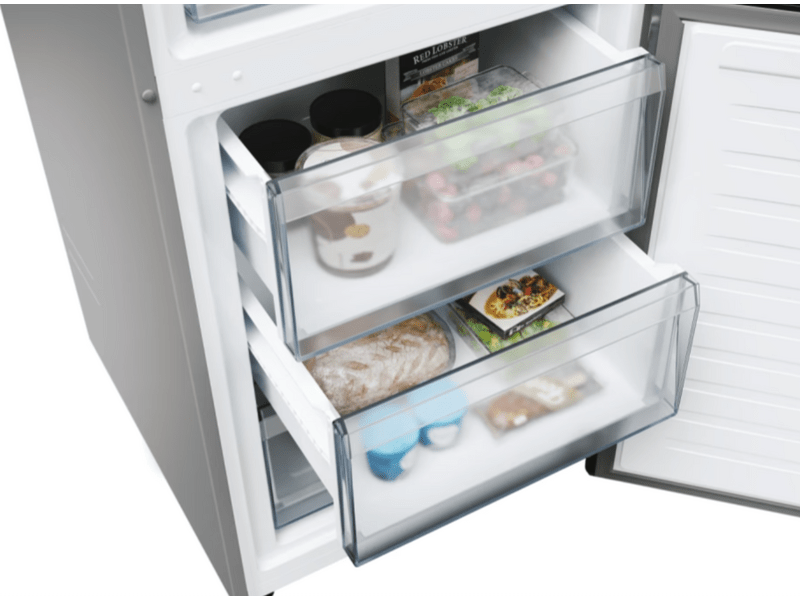 Candy ECN2CQTEX186 Alulfagyasztós kombinált hűtőszekrény