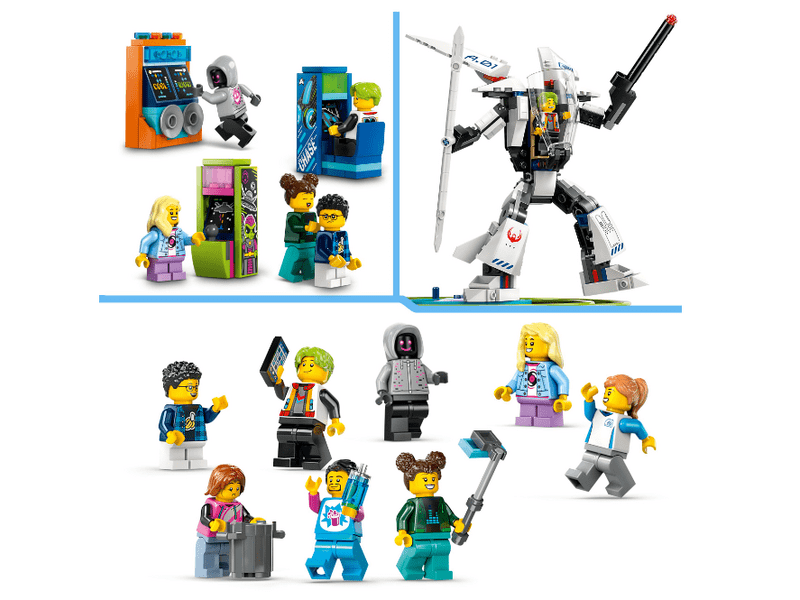 LEGO® City Robotvilág hullámvasút (60421)